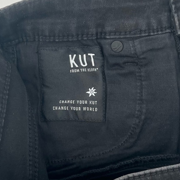 NWT Kut From The Kloth Black High Rise Connie Fab Ab Ankle Skinny Jeans Size 2 - Picture 6 of 6
